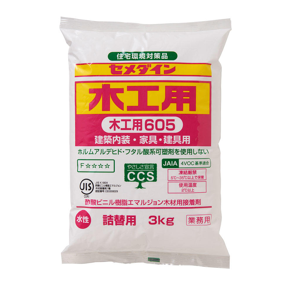 木工用605 3kg　詰替