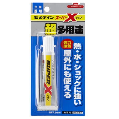 スーパーXハイパーワイド｜接着剤｜家庭用｜セメダイン株式会社