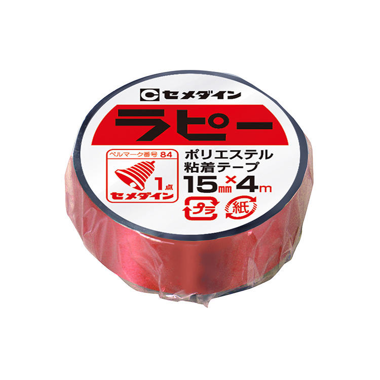 セメダイン ラピーミニ TP-275 5色セット 5mm×3m 梱包、テープ